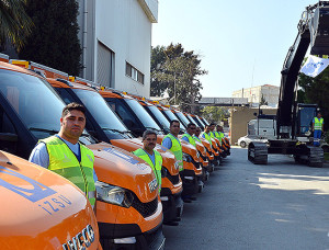 İZSU filosuna 44 araç daha İZSU filosuna 44 araç daha