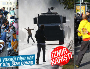 Karşıyaka-Göztepe derbisi öncesi kavga çıktı Karşıyaka-Göztepe derbisi öncesi kavga çıktı