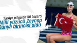 Milli Yüzücü Zeynep Güneş’ten Dünya Kupası’nda bir ilk