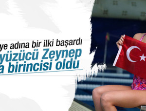 Milli Yüzücü Zeynep Güneş’ten Dünya Kupası’nda bir ilk Milli Yüzücü Zeynep Güneş’ten Dünya Kupası’nda bir ilk