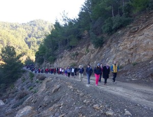 Menderesliler Doğa Yürüyüşlerini Başlattı Menderesliler Doğa Yürüyüşlerini Başlattı