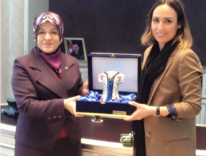 Gözde Keskin’den Meram belediyesine ziyaret ”AK Belediyeciliğe örnek teşkil ediyorsunuz”