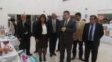 Ebru Sanatına yönelik açılan kurslarda yetişen kursiyerlerimizin ürünlerinden oluşan sergi,  Kaymakamlığımız Sergi Salonunda açıldı.