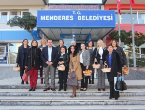 Başkan Eşleri Menderes’te Buluştu Başkan Eşleri Menderes’te Buluştu