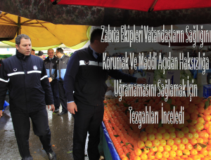 Buca zabıtasından ‘Pazar’ mesaisi